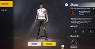 Shirou character in Free Fire